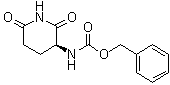 structure of CAS# 22785-43-9, (-)-2,6-Dioxo-3-piperidinecarbamic acid benzyl ester