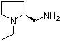 结构式 CAS# 22795-99-9, (S)-2-(氨甲基)-1-乙基吡咯烷