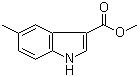 structure of CAS# 227960-12-5, Methyl 5-methylindole-3-carboxylate;5-Methylindole-3-carboxylic acid methyl ester