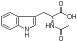结构式 CAS# 2280-01-5, N-乙酰基-D-色氨酸