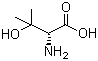 结构式 CAS# 2280-48-0, (R)-2-氨基-3-羟基-3-甲基丁酸; D-beta-羟基缬氨酸