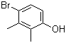 structure of CAS# 22802-37-5, 4-Bromo-2,3-dimethylphenol;2,3-Dimethyl-4-bromophenol; 4-Bromo-2,3-xylenol