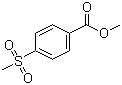4-甲磺酰基苯甲酸甲酯分子结构 (CAS 22821-70-1)