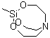 structure of CAS# 2288-13-3, 1-Methyl-2,8,9-trioxa-5-aza-1-silabicyclo[3.3.3]undecane;1-Methylsilatrane; Methylsilatrane