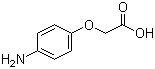 structure of CAS# 2298-36-4, (4-Aminophenoxy)acetic acid