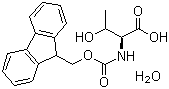 structure of CAS# 229957-49-7, Fmoc-L-threonine monohydrate
