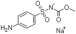 Asulam sodium salt  molecular structure (CAS 2302-17-2)