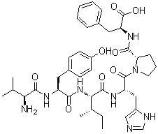 5-L-Isoleucine-3-8-angiotensin II molecular structure (CAS 23025-68-5)