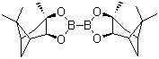 双[(-)蒎烷二醇]二硼酯分子结构 (CAS 230299-05-5)