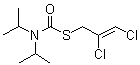 燕麦敌分子结构 (CAS 2303-16-4)