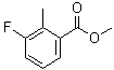structure of CAS# 230301-81-2, 3-Fluoro-2-methylbenzoic acid methyl ester
