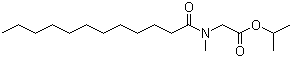 N-Lauroylsarcosine isopropyl molecular structure (CAS 230309-38-3)