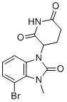 3-(4-Bromo-3-methyl-2-oxo-2,3-dihydro-1h-benzo[d]imidazol-1-yl)piperidine-2,6-dione molecular structure (CAS 2304754-51-4)