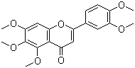 甜橙黄酮分子结构 (CAS 2306-27-6)