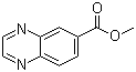 6-喹喔啉羧酸甲酯分子结构 (CAS 23088-23-5)