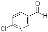 结构式 CAS# 23100-12-1, 6-氯烟醛; 6-氯-3-吡啶甲醛; 2-氯-5-吡啶甲醛