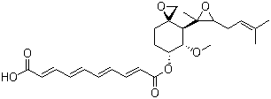 烟曲霉素分子结构 (CAS 23110-15-8)