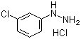 结构式 CAS# 2312-23-4, 3-氯苯肼盐酸盐; 盐酸间氯苯肼