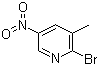 structure of CAS# 23132-21-0, 2-Bromo-3-methyl-5-nitropyridine