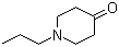 N-丙基-4-哌啶酮分子结构 (CAS 23133-37-1)