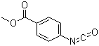结构式 CAS# 23138-53-6, 4-异氰酰基苯甲酸甲酯