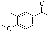 3-碘-4-甲氧基苯甲醛分子结构 (CAS 2314-37-6)