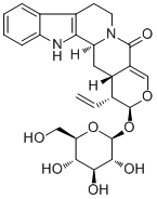 异长春花苷内酰胺分子结构 (CAS 23141-25-5)