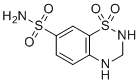 structure of CAS# 23141-82-4, Hydrochlorothiazide Impurity 12;7-Sulfamoyl-3,4-dihydro-2H-1,2,4-benzothiadiazine 1,1-dioxide