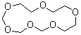 1,3,5,7,10,13-Hexaoxacyclopentadecane molecular structure (CAS 231963-68-1)