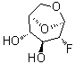 1,6-Anhydro-2-deoxy-2-fluoro-beta-D-glucopyranose molecular structure (CAS 23235-99-6)