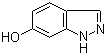 6-羟基吲唑分子结构 (CAS 23244-88-4)