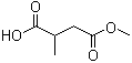 4-Methoxy-2-methyl-4-oxobutanoic acid molecular structure (CAS 23268-03-3)
