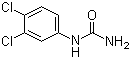 N-(3,4-二氯苯基)脲分子结构 (CAS 2327-02-8)