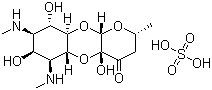 硫酸壮观霉素分子结构 (CAS 23312-56-3)