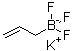 烯丙基三氟硼酸钾分子结构 (CAS 233664-53-4)