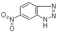 6-硝基-1H-苯并三唑分子结构 (CAS 2338-12-7)
