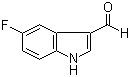 5-氟吲哚-3-甲醛分子结构 (CAS 2338-71-8)