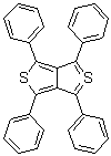 1,3,4,6-Tetraphenylthieno[3,4-c]thiophene-5-S(IV) molecular structure (CAS 23386-93-8)