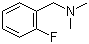 structure of CAS# 2341-21-1, 2-Fluoro-N,N-dimethylbenzenemethanamine;o-Fluoro-N,N-dimethylbenzylamine