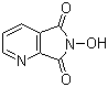 6-羟基-5H-吡咯并[3,4-b]吡啶-5,7(6H)-二酮分子结构 (CAS 23439-87-4)