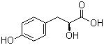 结构式 CAS# 23508-35-2, (S)-3-(4-羟基苯基)-2-羟基丙酸