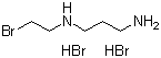 N-(2-溴乙基)-1,3-丙二胺二氢溴酸盐分子结构 (CAS 23545-42-8)