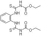 structure of CAS# 23564-06-9, Thiophanate;Thiophanate-ethyl; 1,2-Di(3-ethoxycarbonyl-2-thioureido)benzene