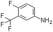 4-氟-3-三氟甲基苯胺分子结构 (CAS 2357-47-3)