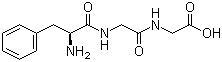L-苯丙氨酰甘氨酰甘氨酸分子结构 (CAS 23576-42-3)