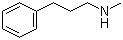 N-甲基-N-(3-苯丙基)胺分子结构 (CAS 23580-89-4)