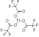结构式 CAS# 23586-53-0, 三氟乙酸铊(III)