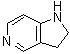 structure of CAS# 23596-28-3, 2,3-Dihydro-1H-pyrrolo[3,2-c]pyridine;2,3-Dihydro-5-azaindole; 5-Azaindoline
