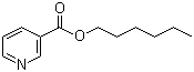 烟酸己酯分子结构 (CAS 23597-82-2)