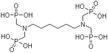 己二胺四甲叉膦酸分子结构 (CAS 23605-74-5)